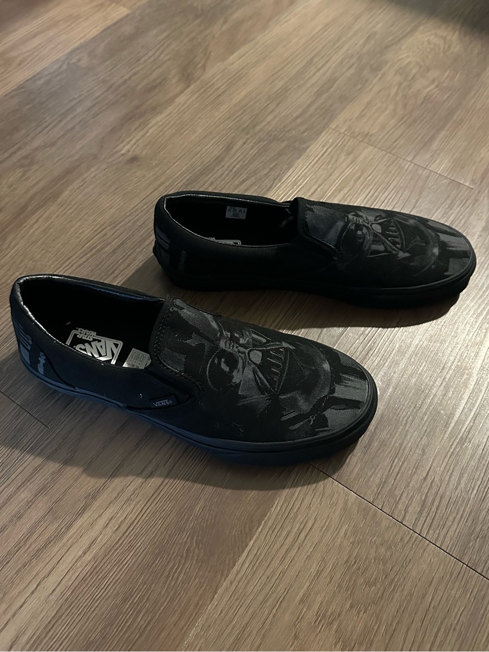 NWOT Vans x Star Wars Darth Vader Slip-Ons (2014), Size Men’s 10 - Picture 2 of 8
